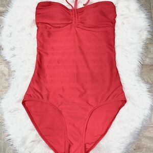 Ocean Club | One Piece halter bathing suit 8.0 (12 UK)  fuchsia / pink